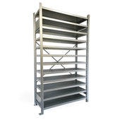 Steel Shelving Unit with 12 levels 1728mm H x 1000mm W x 400mm D