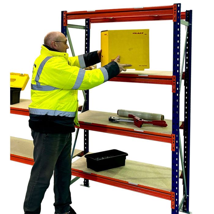 Heavy Duty Warehouse Longspan Workbench Racking Shelving System (500kg per level)