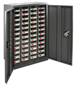 Steel Drawer Storage Cabinet Unit (6 options) - Filstorage 48 Drawers with Doors