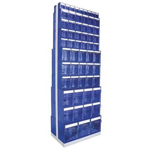 Complete Tilt Bin Stand with Double-Sided Base (S517) - Filstorage