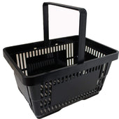 Single Handle Shopping Basket 22L (5 Colours) - Filstorage Black