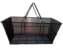 Luxury Black Wire Shopping Basket - Filstorage