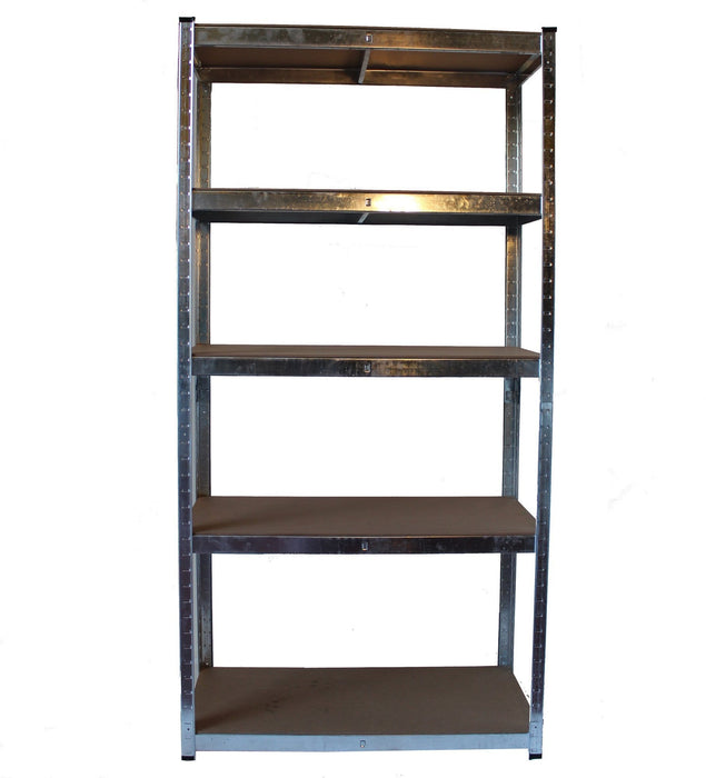 Deal: Express SILVER Shelving Unit with Large Plastic Parts Bins Storage - Filstorage