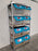 Deal: Express SILVER Shelving Unit with Open Front Hinged Storage Box Containers - Filstorage
