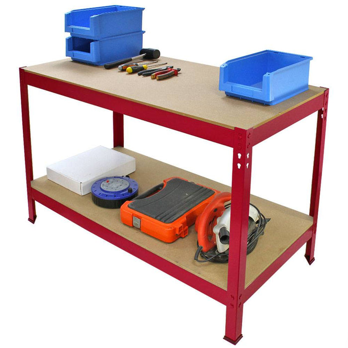 Full Undershelf Garage & Workshop Workbench (120cm) - Filstorage