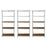 3 x Slimline Shelving Unit Bundle (200kg UDL) - Filstorage White