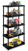 Solid Recycled Plastic Shelving 40kg/level 4080S/5 - Filstorage