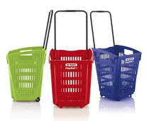 OCEANIS Plastic Shopping Trolley Basket 52L (Recycled Ocean Plastic) - Filstorage