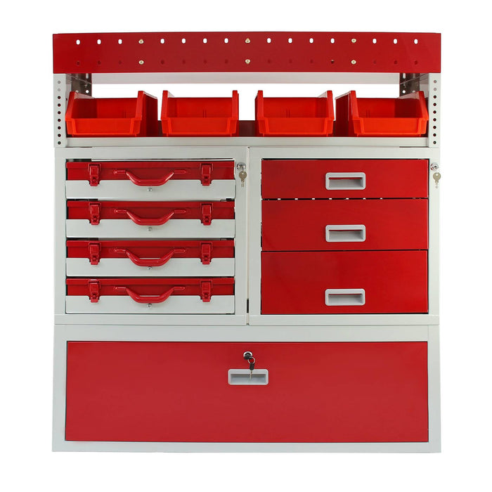 Complete Metal Van Racking & Drawer Storage System Unit