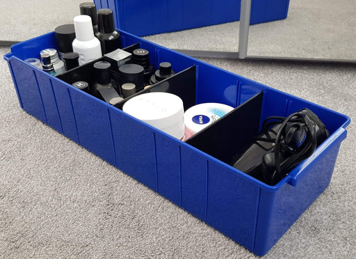 Large Plastic Storage Box Wardrobe & Cupboard Cosmetic Organiser Container - Filstorage