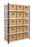 Clicka 265 Shelving Unit with 15 Archive Storage Boxes - Filstorage