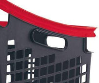 X-Large 4 Wheel Plastic Trolley Basket 65L (4 Colours) - Filstorage