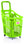 X-Large 4 Wheel Plastic Trolley Basket 65L (4 Colours) - Filstorage Lime Green
