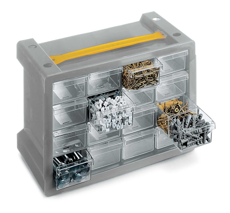 Poker 16 Compartment Storage Cabinet Organiser - Filstorage