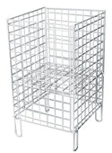Wire Dump Bin Basket Square (16 inch) - Filstorage