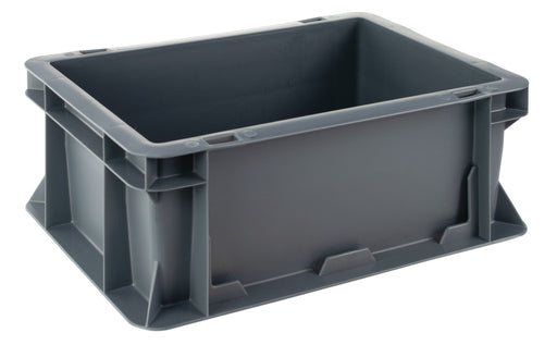 Grey Euro Stacking Containers - Filstorage 5L (Pack of 10) 300 x 200 x 120mm