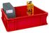 Coloured Euro Stacking Containers (4 Sizes) - Filstorage 10L (Pack of 5) 400 x 300 x 120mm / Red