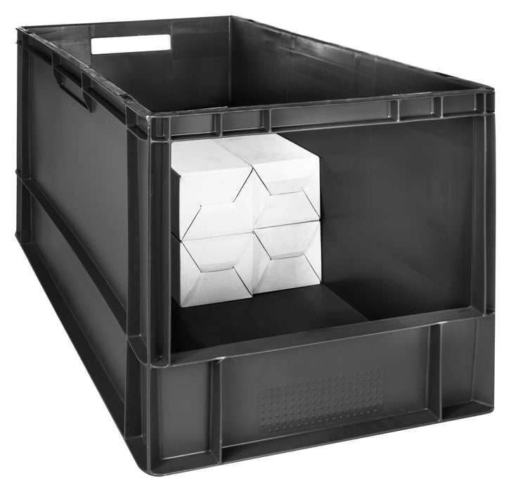 Open Front Euro Stacking Containers - Filstorage 76L (Pack of 2) 600 x 400 x 400mm