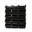 Black Container Pick Wall - 15 Supra Bins - Filstorage