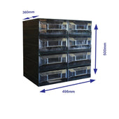 Vision Storage Block MEGA Unit 3 - Extra Large Compartment Organiser - Filstorage