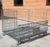 Collapsible folding steel pallet cage wire mesh hypercage stillage - Filstorage