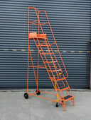 Narrow Aisle Pro Warehouse Mobile Safety Steps (2-8 Tread Options) - Filstorage
