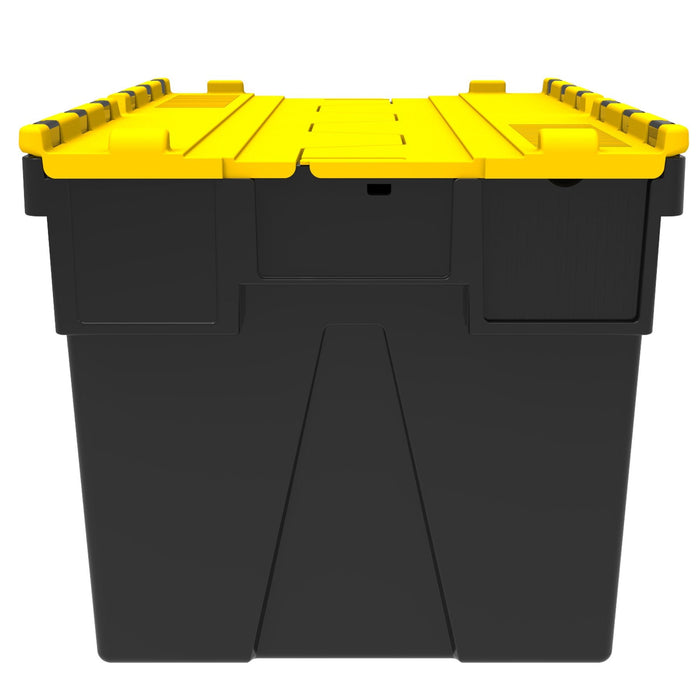 Loadhog Heavy Duty Plastic Storage Container with lid Pack of 10 (Four Colours) - Filstorage