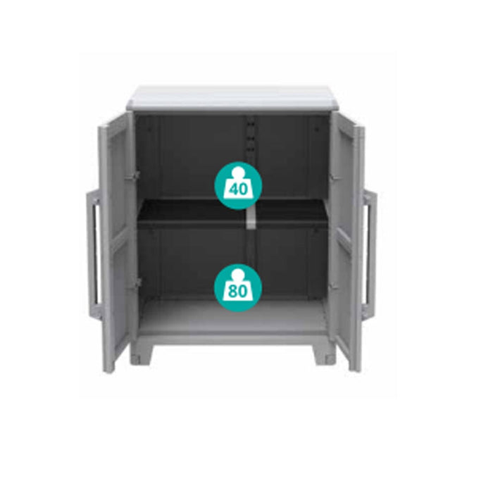 Heavy Duty Workshop Garage Cupboard Cabinet (Modular Pro2) - Filstorage