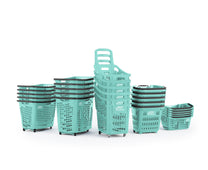 OCEANIS Plastic Shopping Basket 22L - 2 Handles (recycled ocean plastic) - Filstorage
