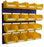 Wall Storage Kit 16 Plastic Parts Bins & Panel (VPB05) - Filstorage