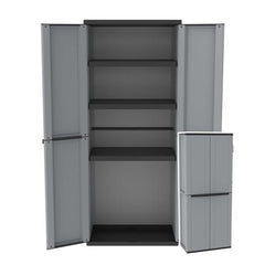 Recycled Plastic Garden / Garage Cupboard TDJL268 1635mm H