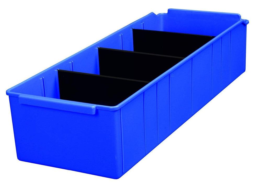 Large Plastic Storage Box Wardrobe & Cupboard Cosmetic Organiser Container - Filstorage 604 (615x220x135)