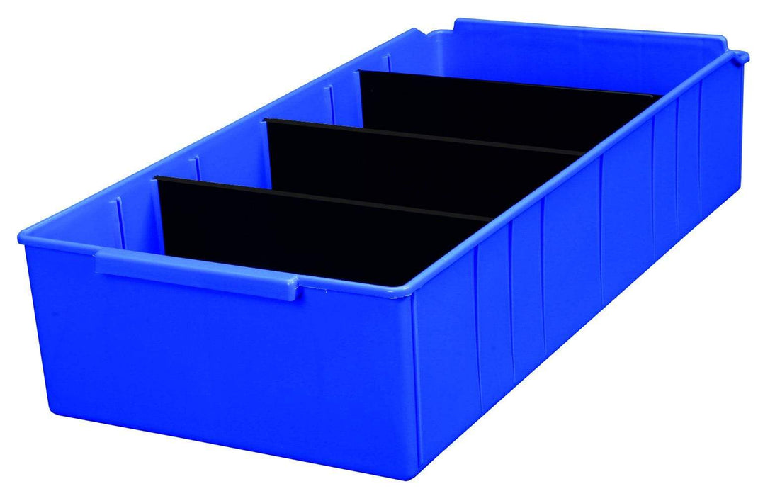 Large Plastic Storage Box Wardrobe & Cupboard Cosmetic Organiser Container - Filstorage 605 (615x300x135)