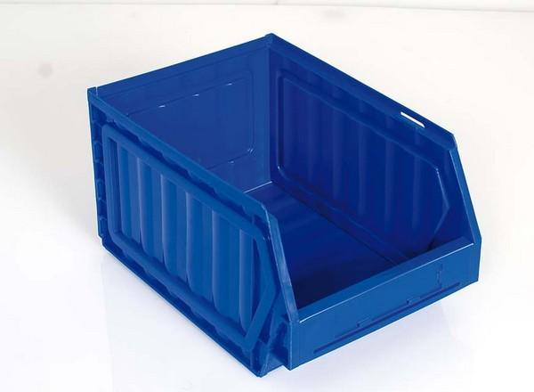OFFER: Large Flat Pack Collapsible Plastic Storage Parts Bins (Pack of 10) - Filstorage