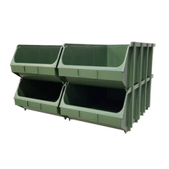 Pack of 4 x Interconnecting Union Storage Bin E