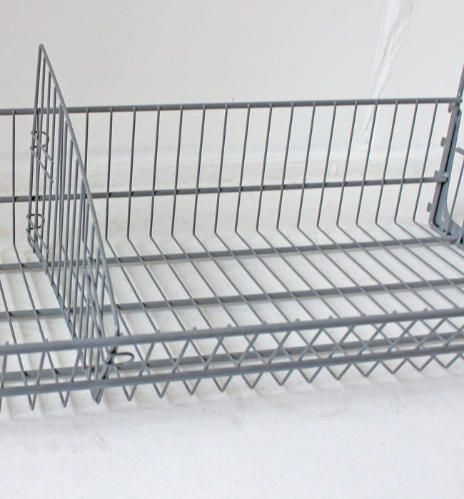 Wire Basket for Shop Shelving - Filstorage Silver Basket 1000mm wide