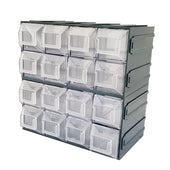 Vision Storage Block 12TR - 16 Drawer Compartment Organiser - Filstorage
