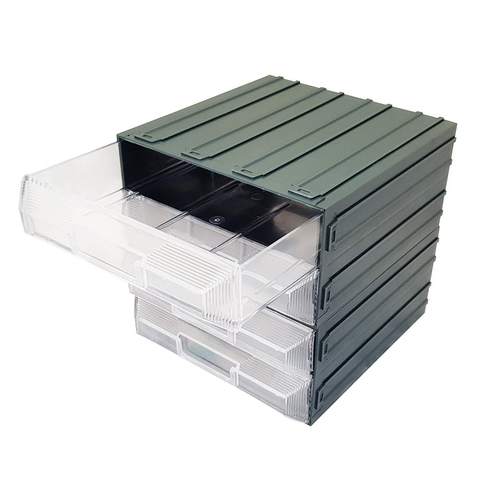 Vision Storage Block 16TR - 4 Drawer Compartment Organiser - Filstorage