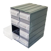 Vision Storage Block 21T - 8 Drawer Compartment Organiser - Filstorage