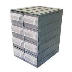 Vision Storage Block 21T - 8 Drawer Compartment Organiser