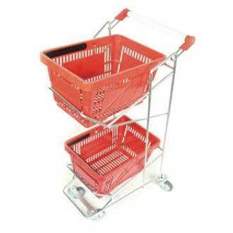 Two Tier Shopping/Picking Trolley - Filstorage